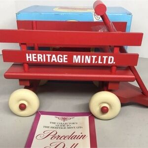 Heritage Mint Ltd Vintage Doll collectors‎ accessories D-77 red wagon
